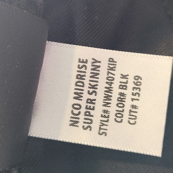 HUDSON Faux Leather Nico Mid Rise Super Skinny Cropped Pants - Picture 9 of 9